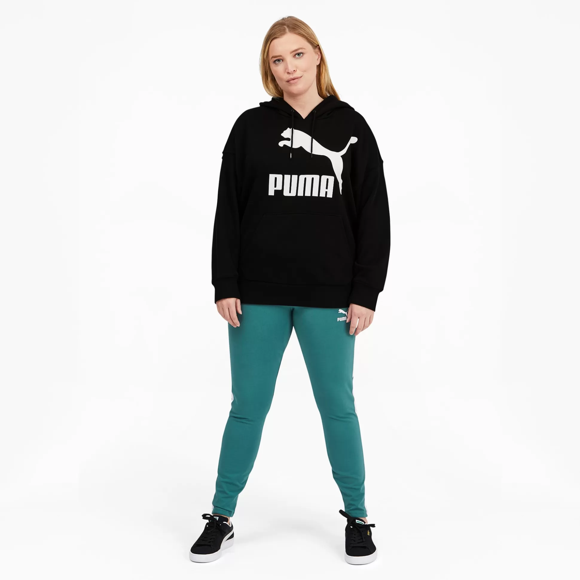Hoodies + Sweatshirts | Puma Classics Women's Logo Hoodie PL Puma Black