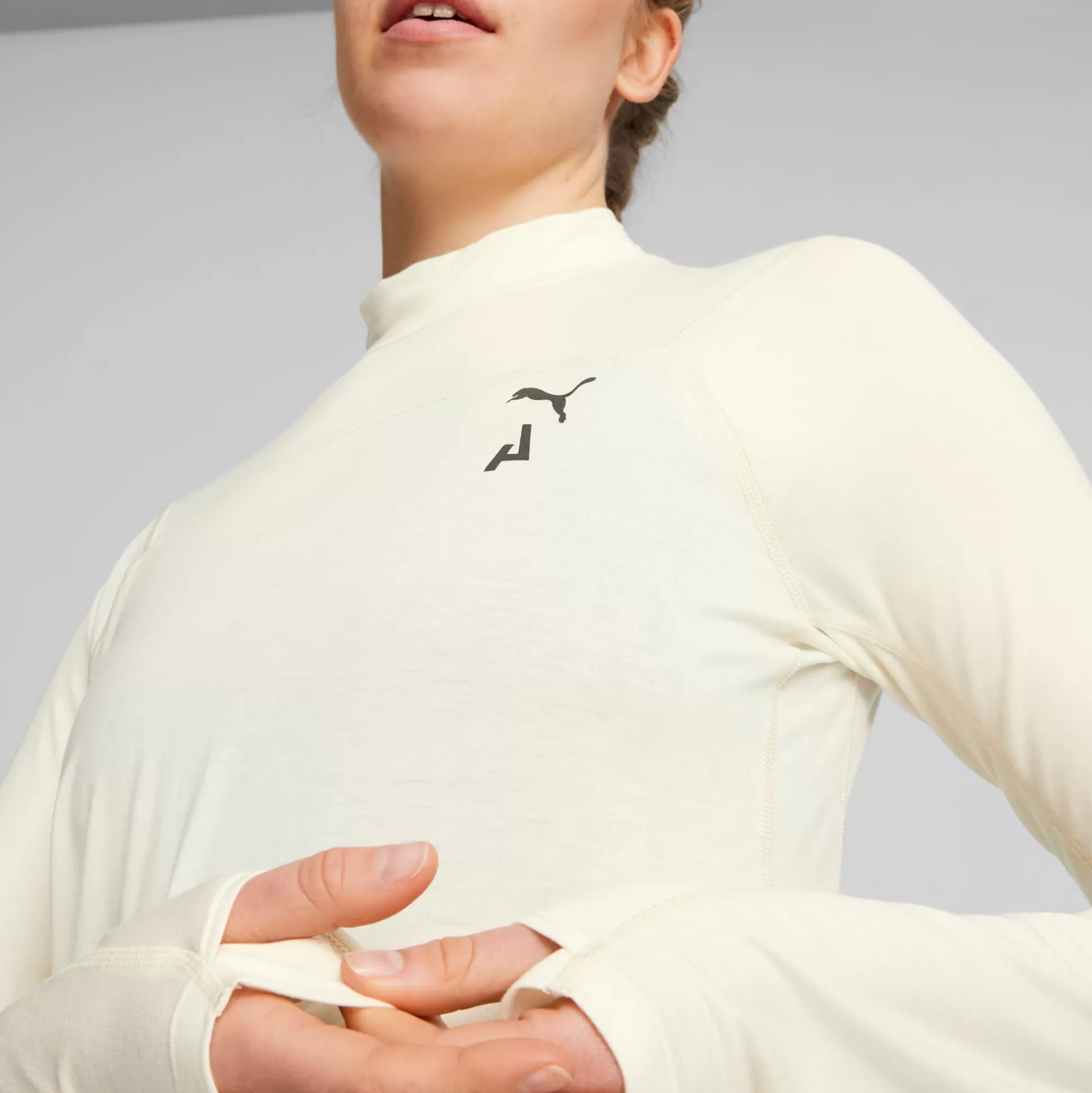 T-Shirts + Tops | Puma SEASONS Women's Long Sleeve Tee Alpine Snow